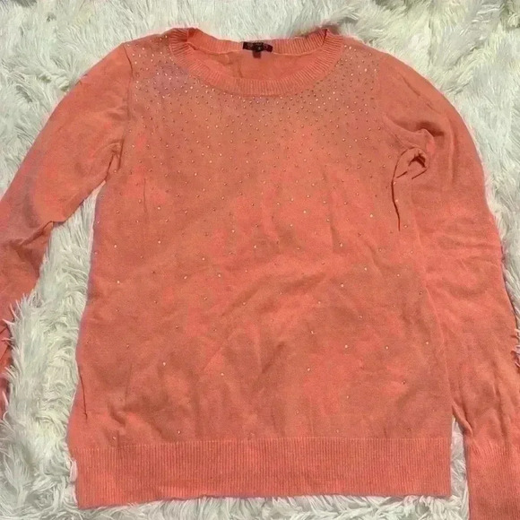 Express Embellished Sweater - Picture 1 of 2